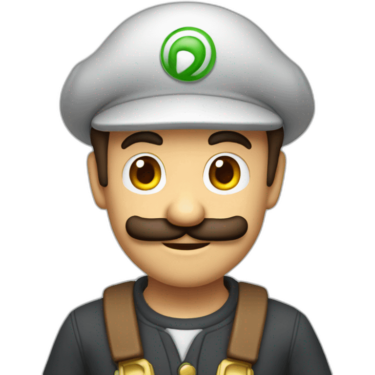 luigi asustado emoji