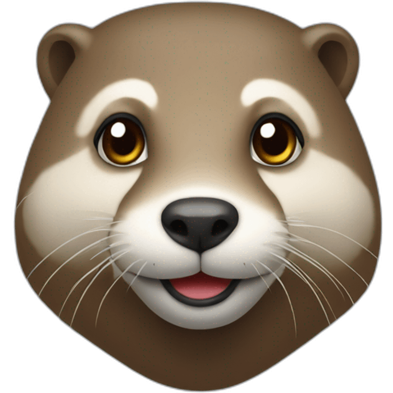 Loutre sur un chameau emoji