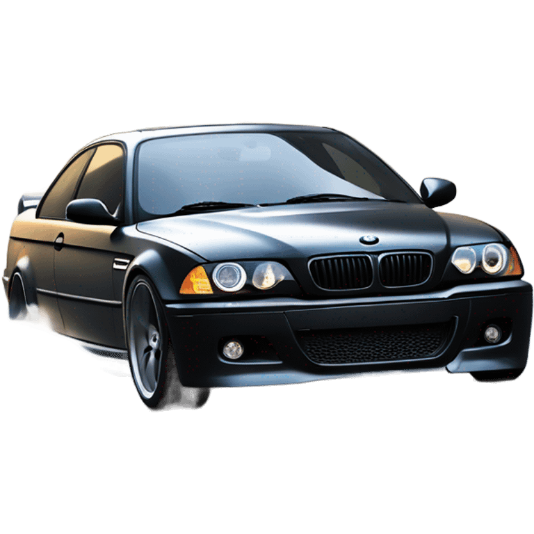 BMW e46 drifting  emoji