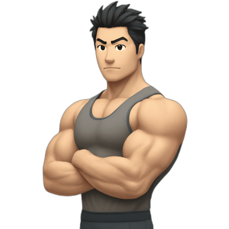 muscle Chikawa emoji