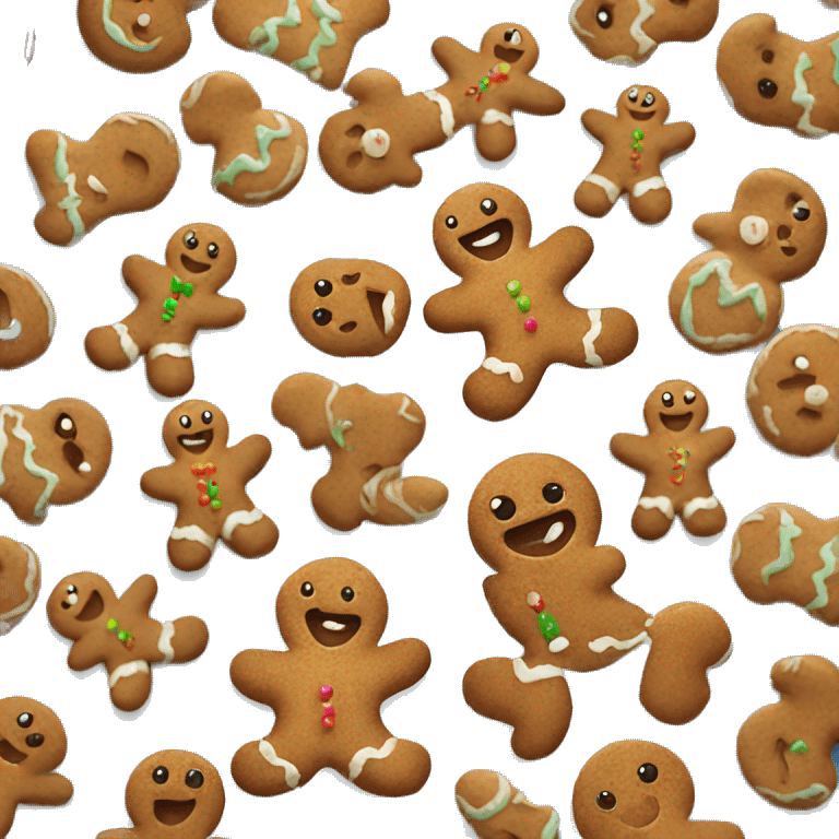 Gingerbread man  emoji