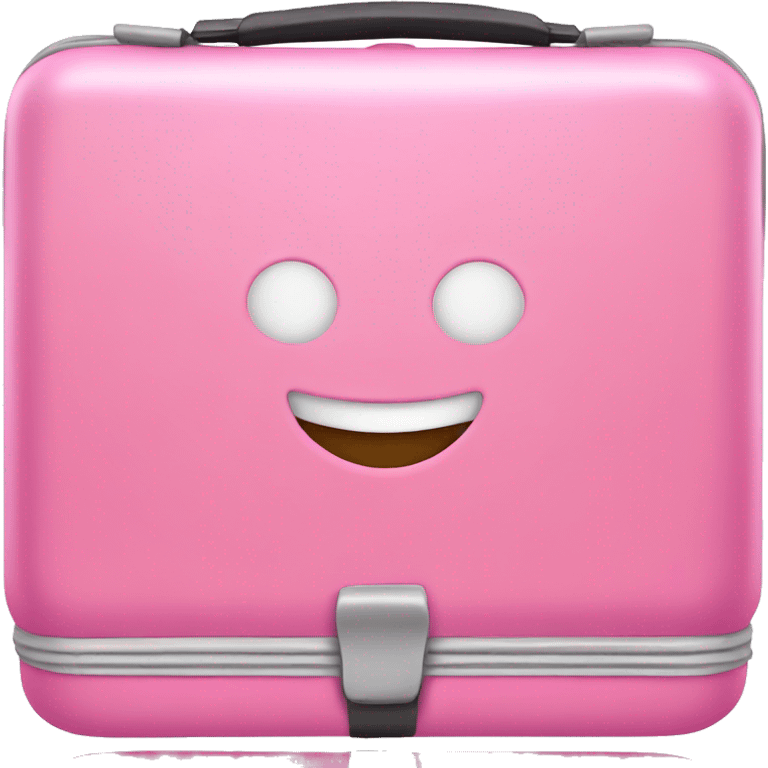 Pink lunch box emoji