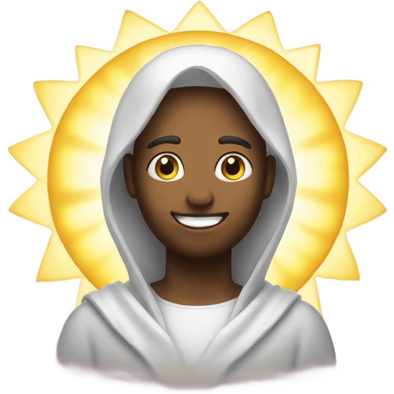 shine with holy emoji