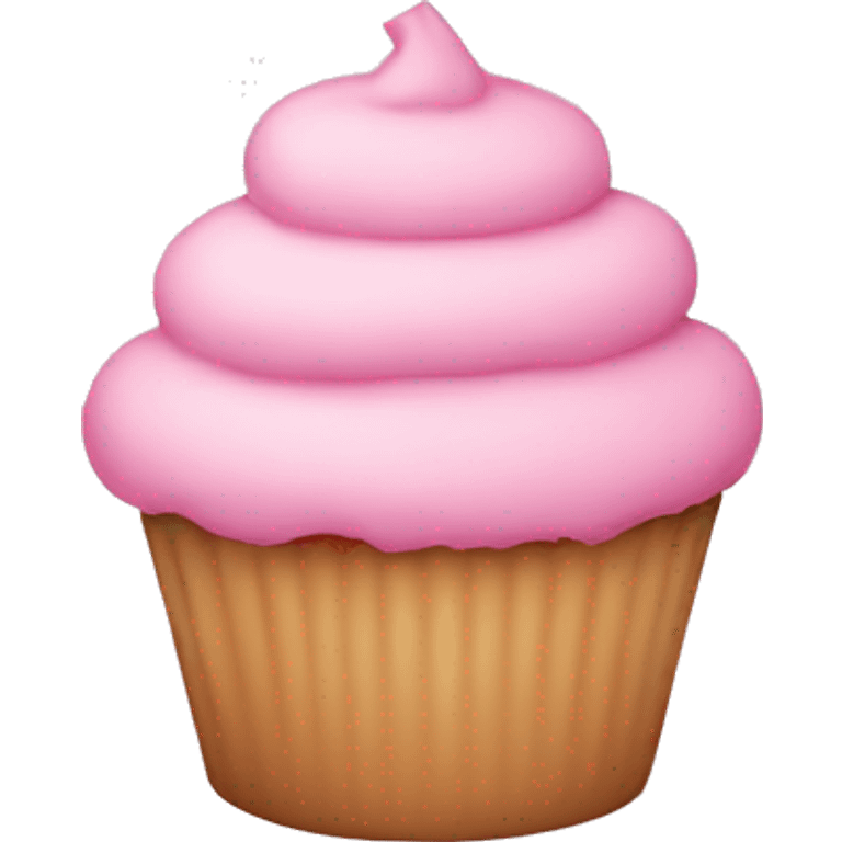 light pink cupcake emoji