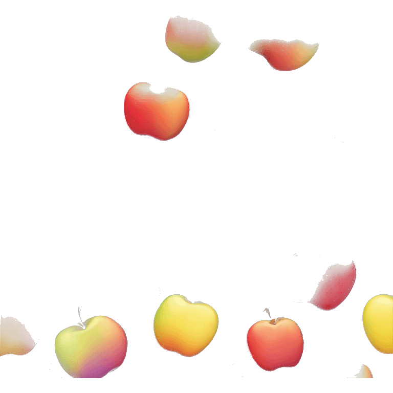 Apple-Logo in Bunt emoji