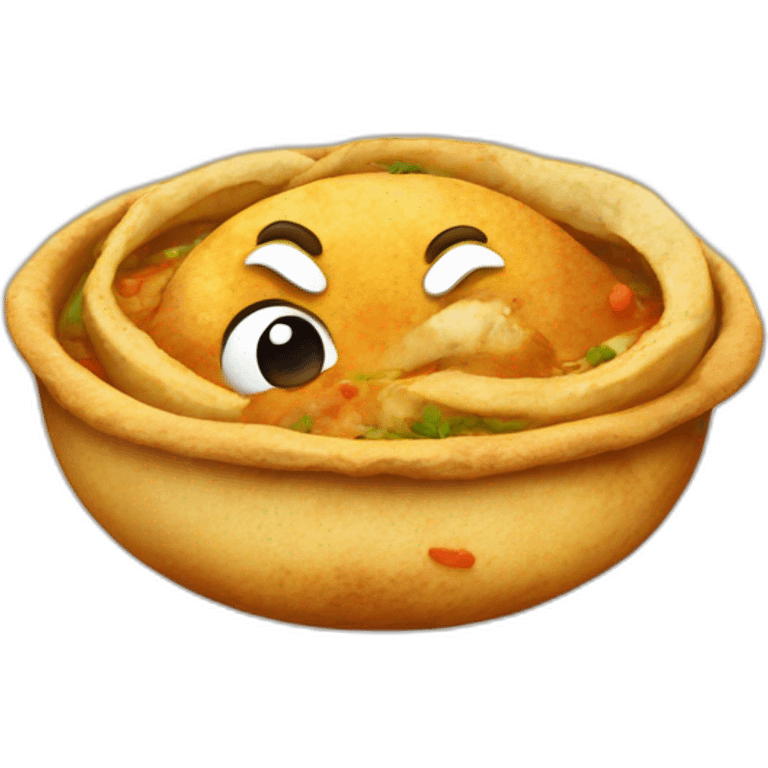 Puri bhaji (Indian dish) emoji