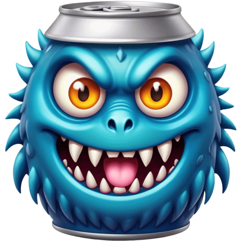 Monster can  emoji