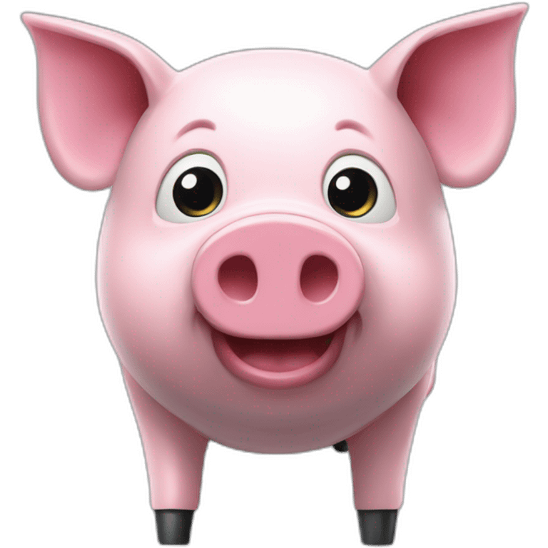 animatronic robot pig emoji