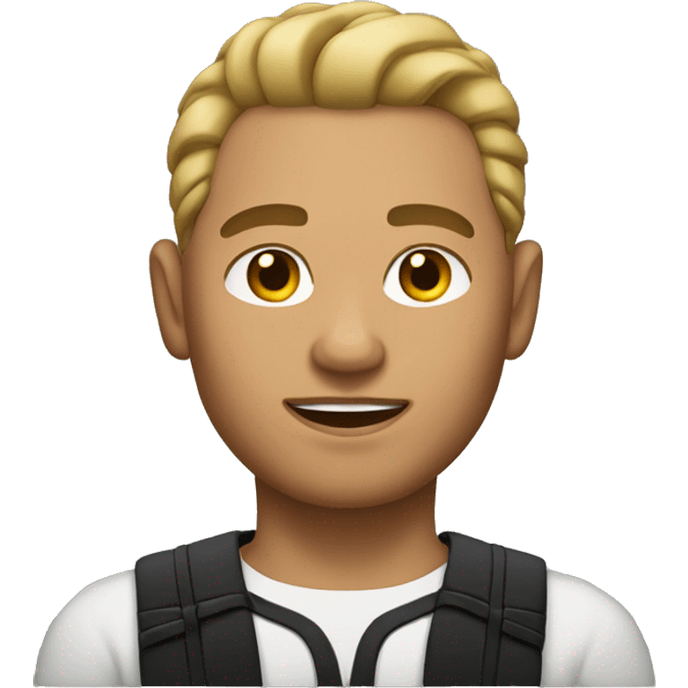 mexican man with light skin and slicked back hair emoji