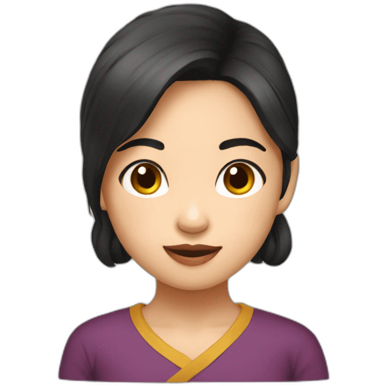 Thai sazubazi girl emoji