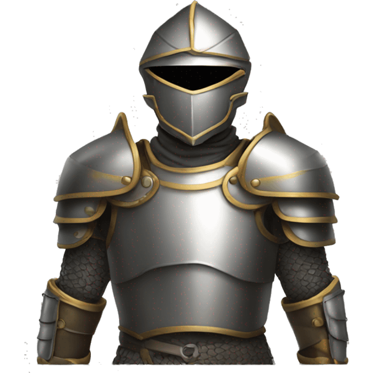 Armored figure emoji