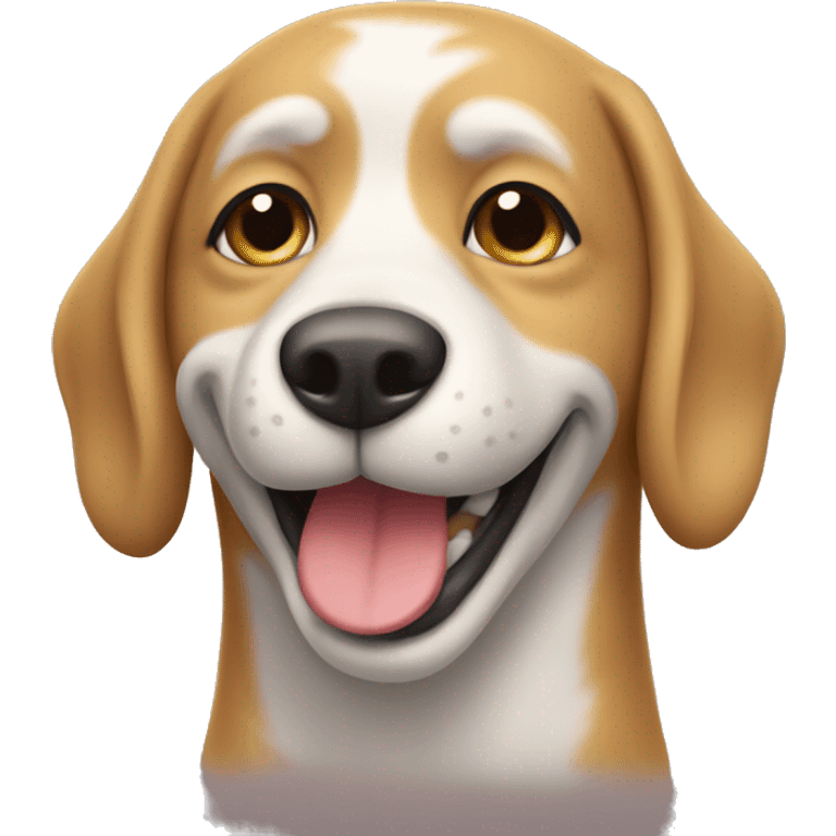 Un perro feliz emoji