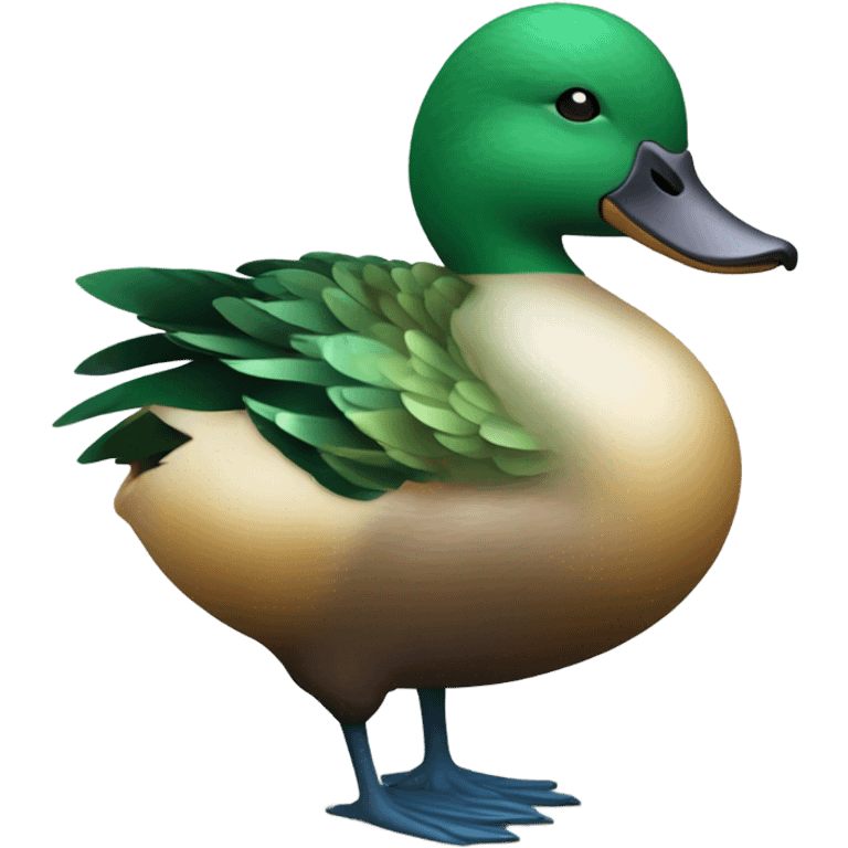 Chinese duck emoji