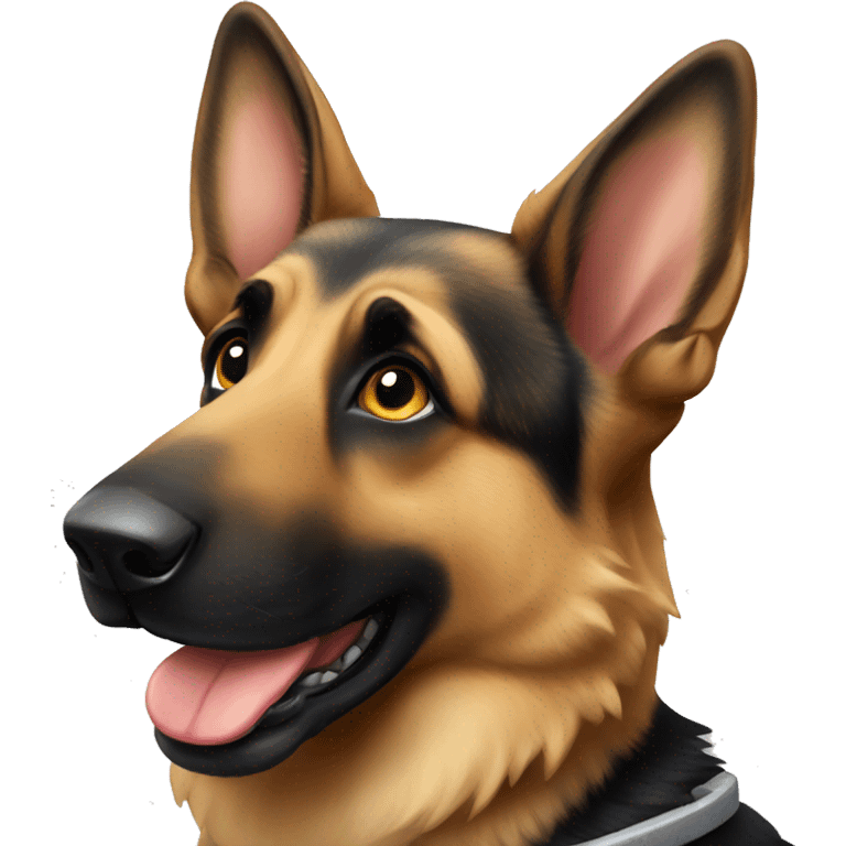 German shepherd  emoji