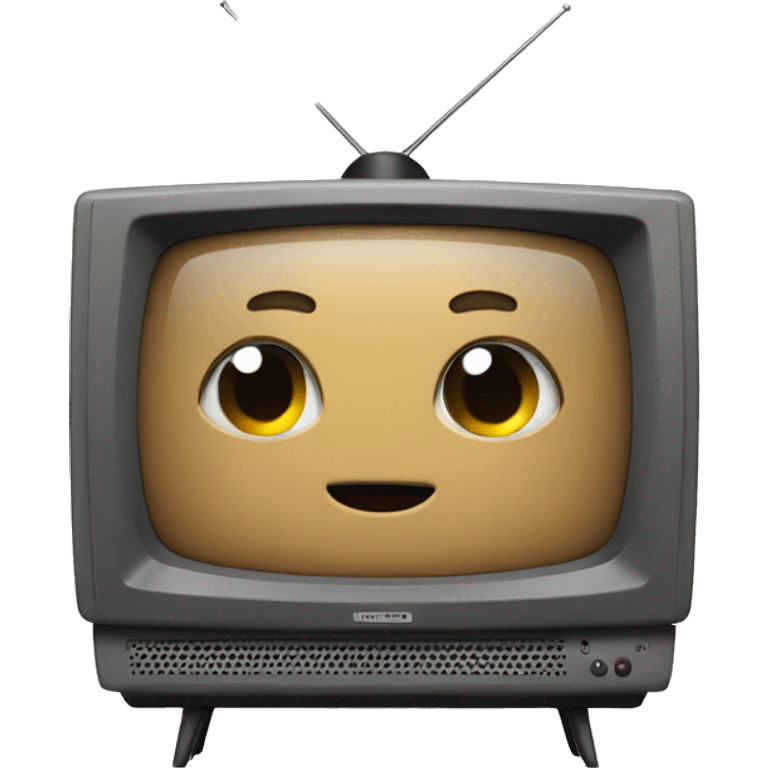 Tv with netflix emoji