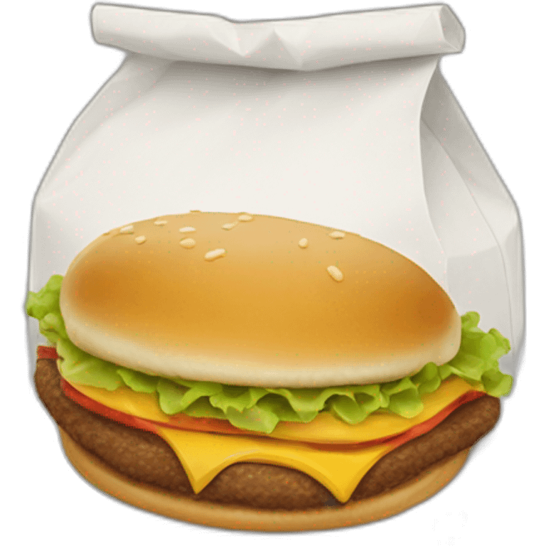 McDonald’s bag emoji