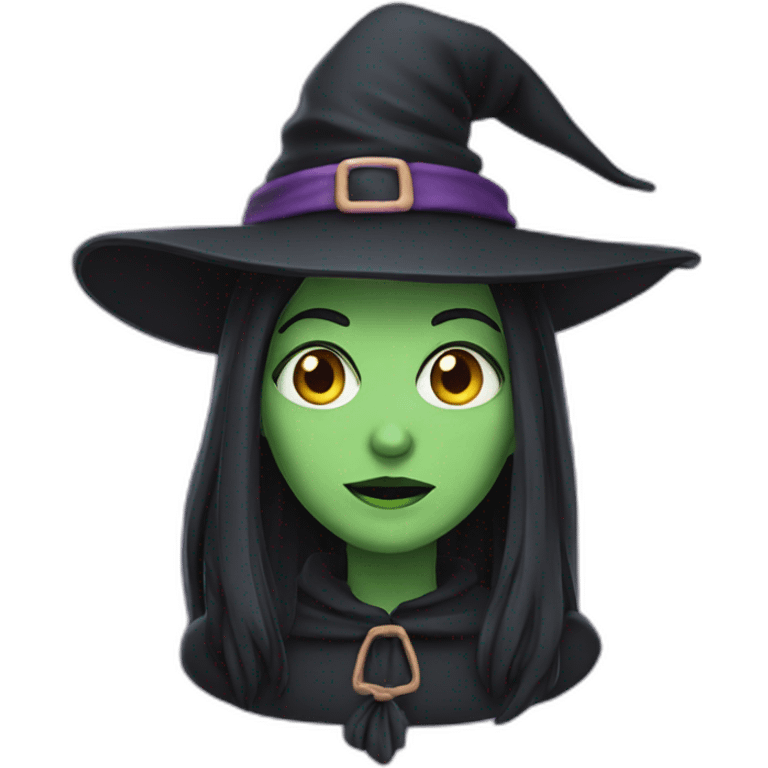 Witch sly emoji