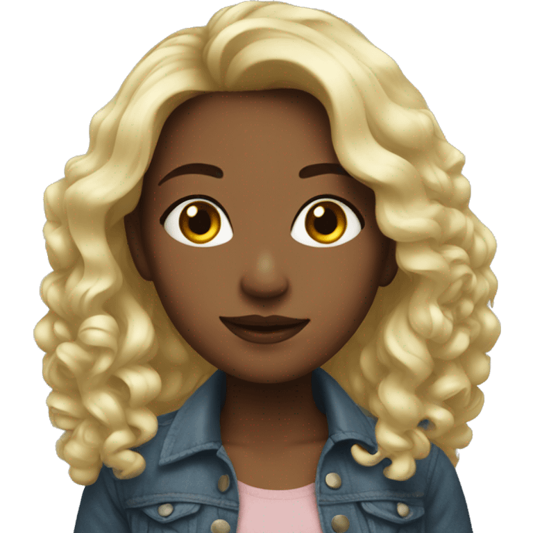 Beautiful girl emoji