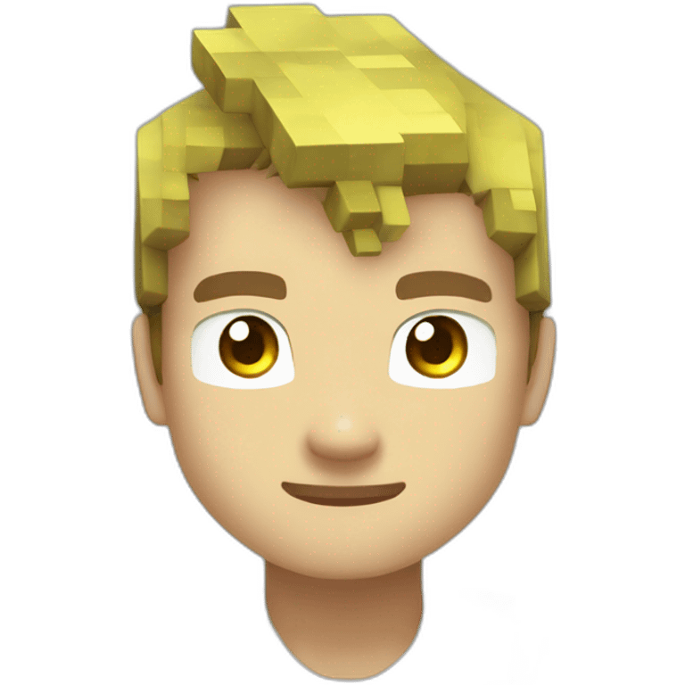 Pixelmon Minecraft Anime Big Eyes Head Skin emoji