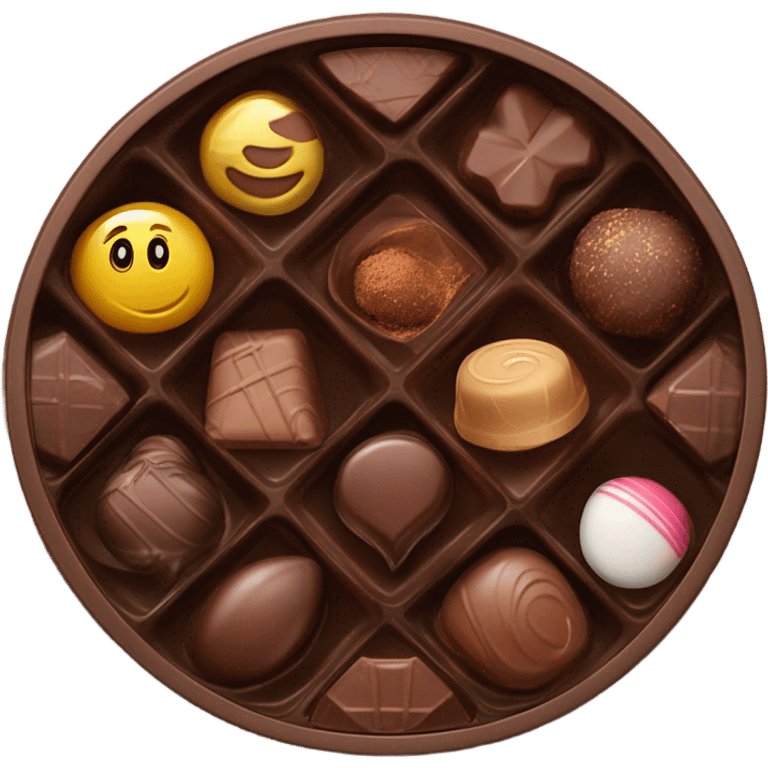 box of chocolates emoji