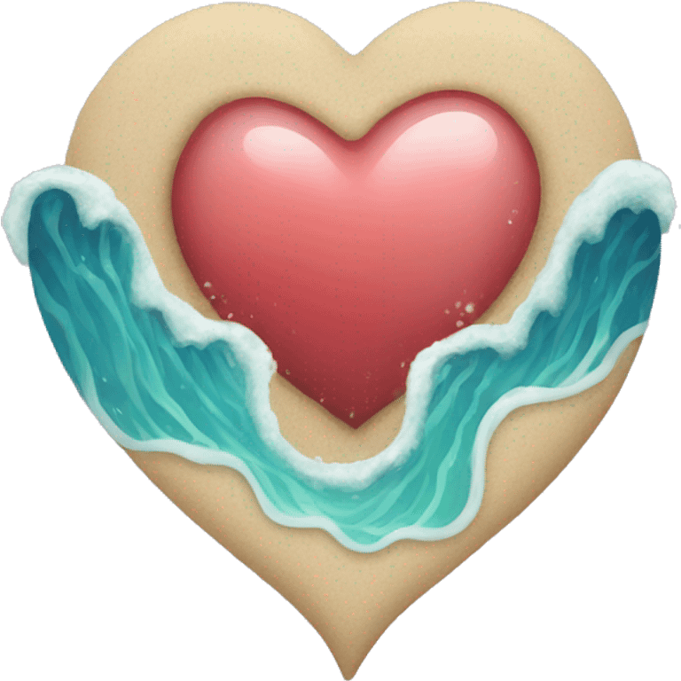 Ocean heart  emoji