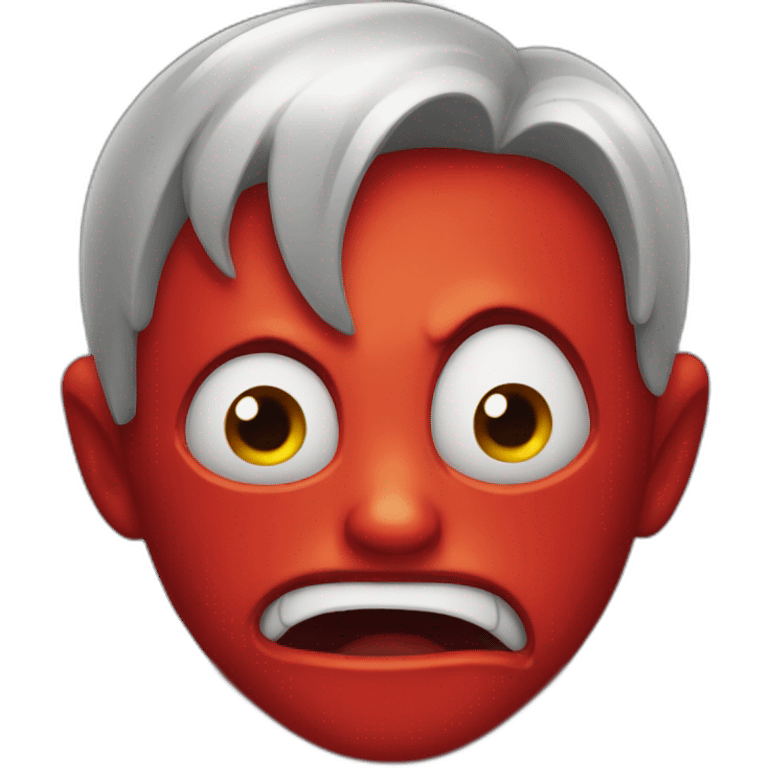 Diable qui pleure emoji