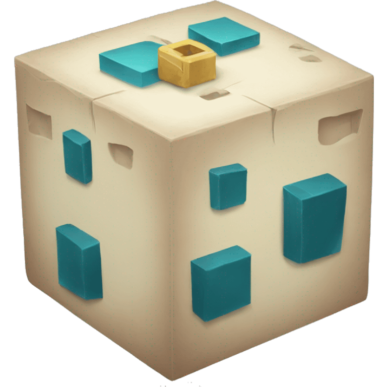 mystery cube emoji