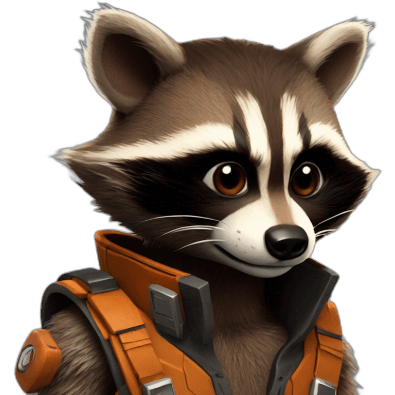 Rocket Raccoon emoji