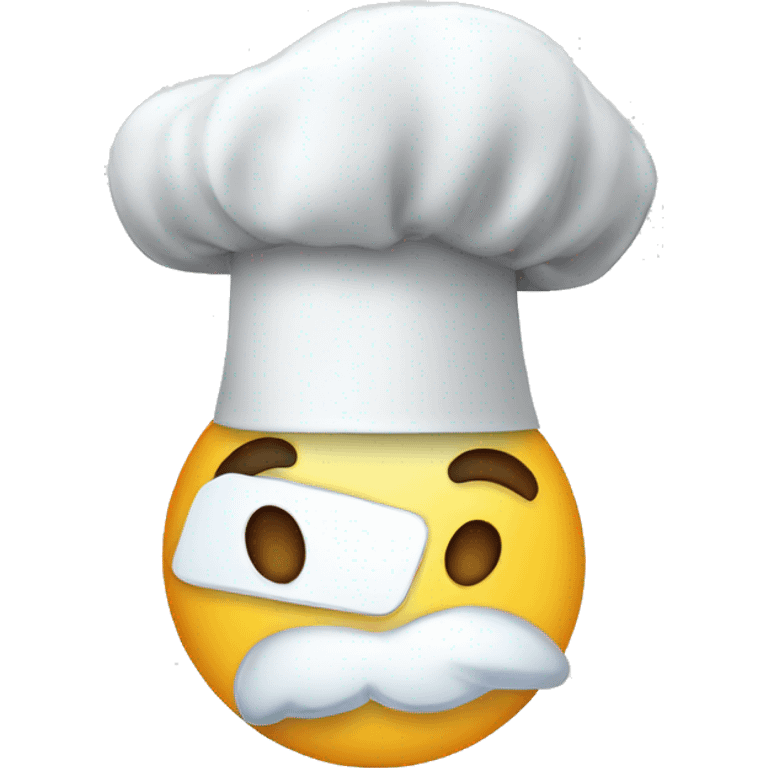 goofy chef hat emoji