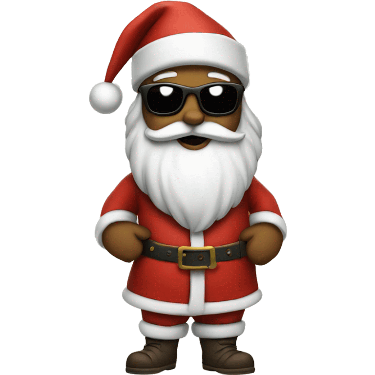 Cool Santa  emoji