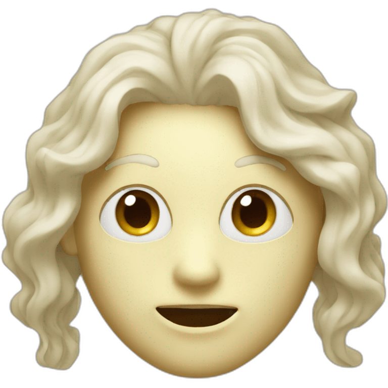 Cream-mask emoji