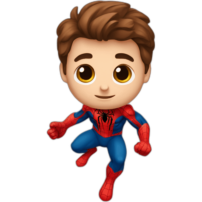 Half Spider-Man, Half-Peter Parker emoji