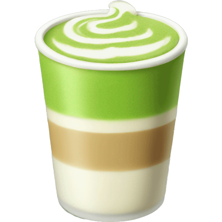 Matcha latte  emoji