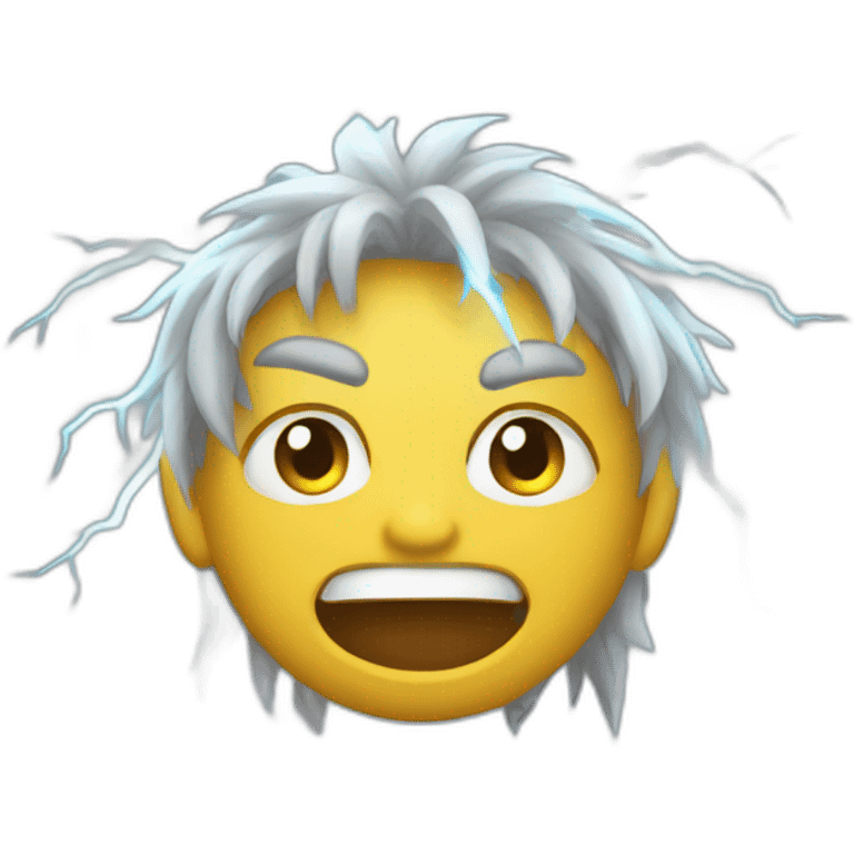 Kilua using lightning emoji