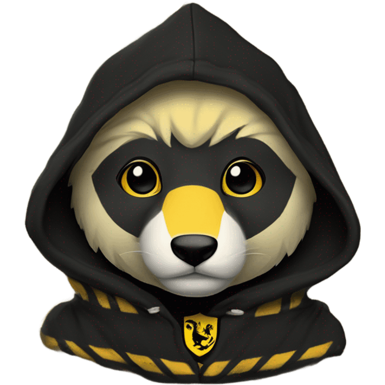 Hufflepuff hoodie  emoji