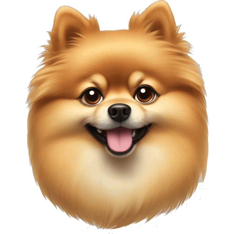 Pomeranian dog  emoji