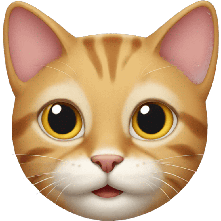 Funny cat emoji