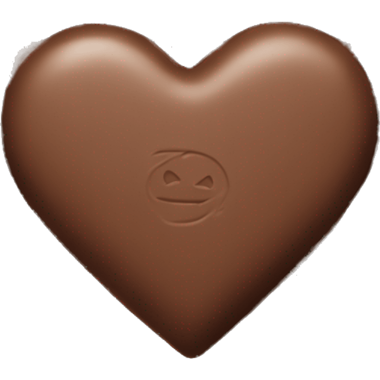 Heart shaped chocolate box emoji