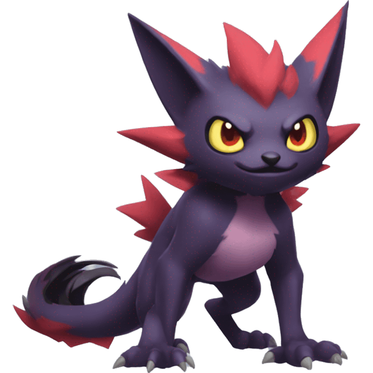 Noibat-Litten-Zoroark full body emoji