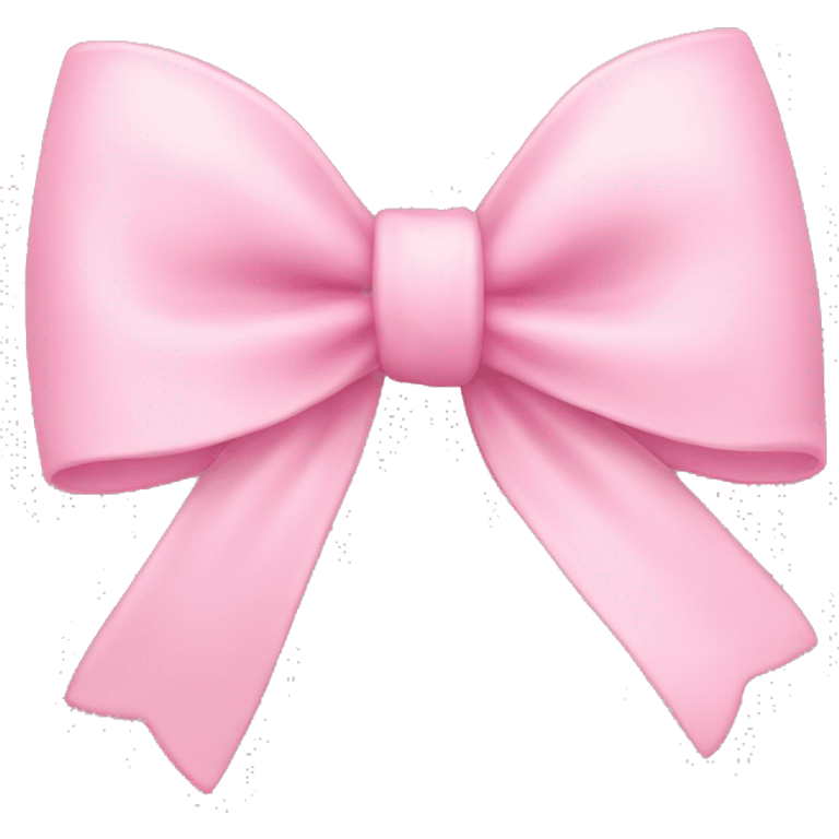 baby pink bow emoji