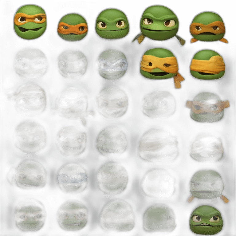 ninja turtle mutant mayhem Michelangelo emoji