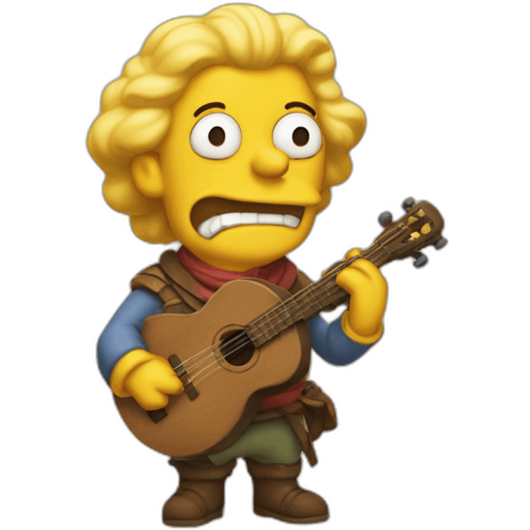 bard simpson emoji