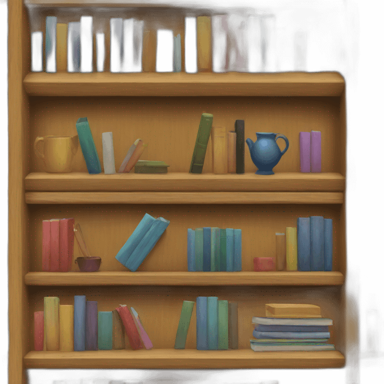 bookshelf emoji