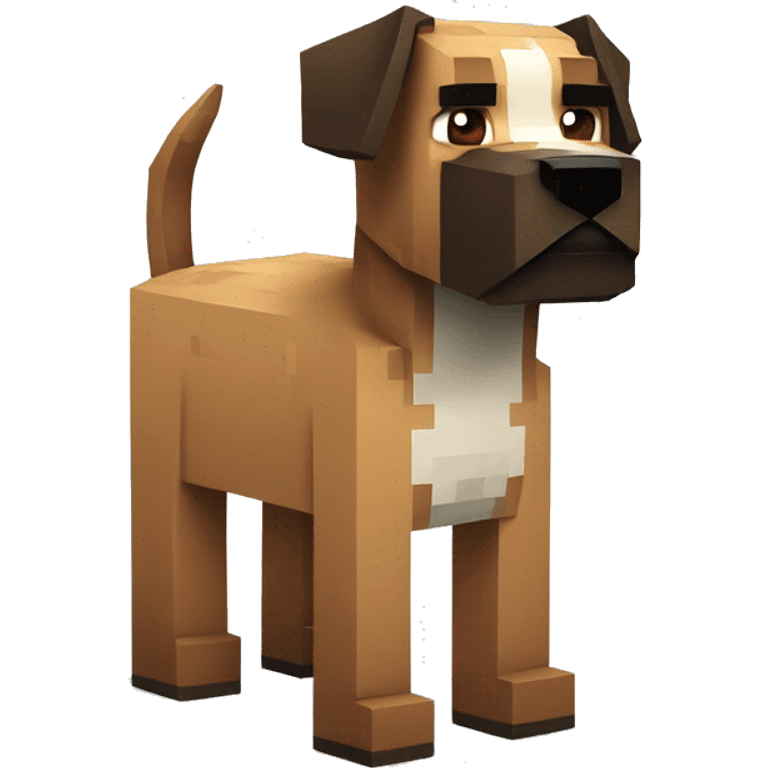 Minecraft Dog emoji