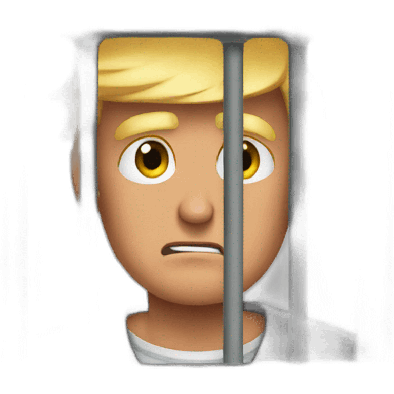 trump-in-jail-cell emoji