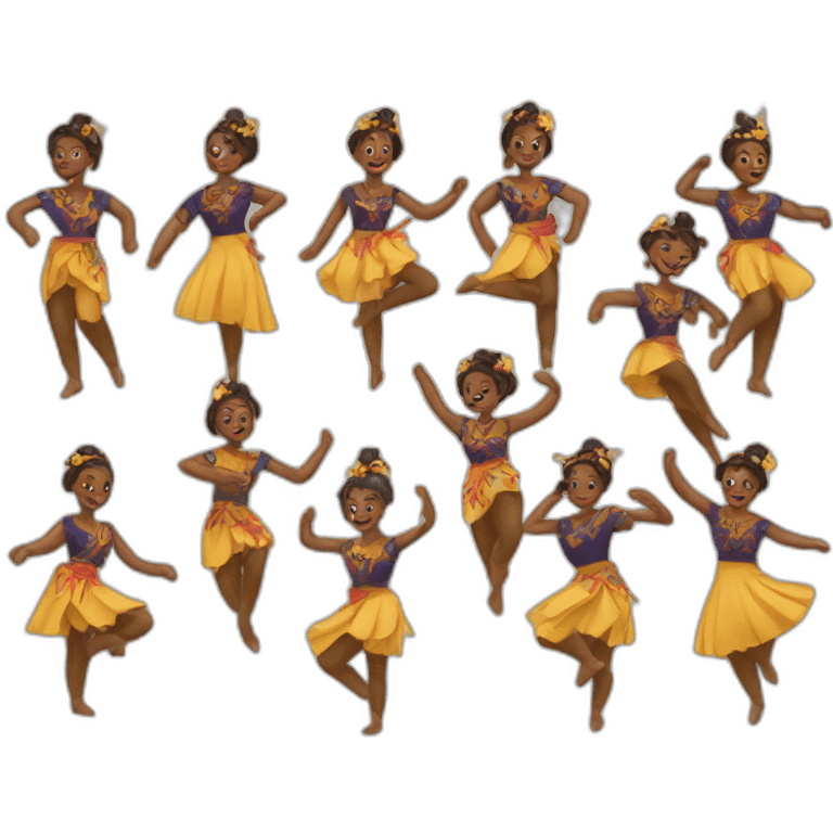 folk dancers emoji