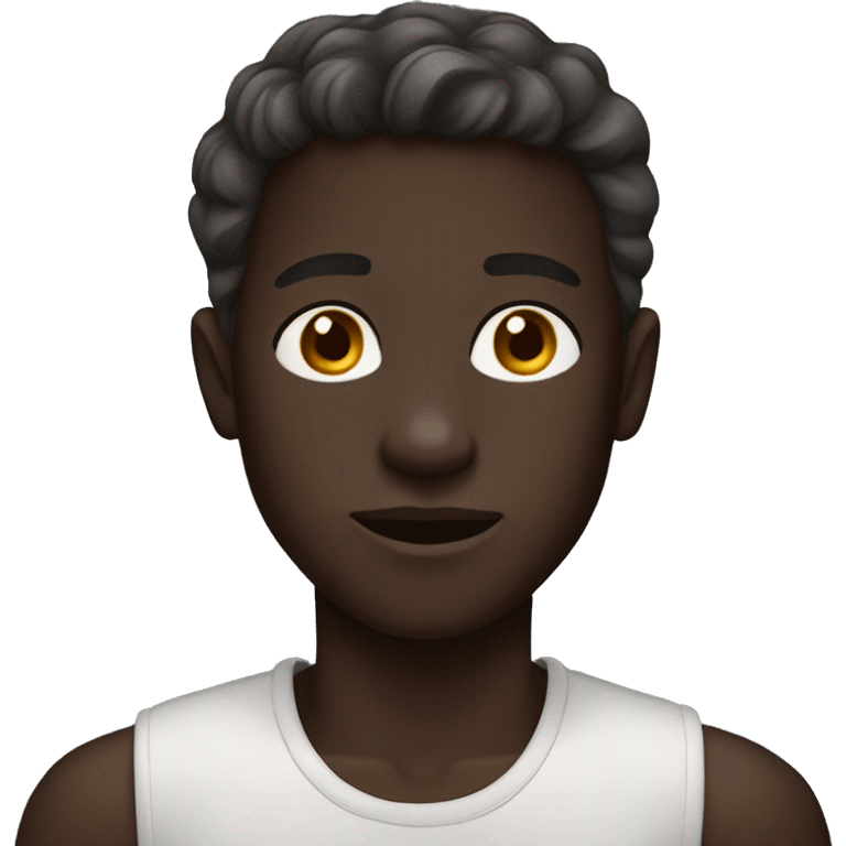 Boy: dark skin tone emoji