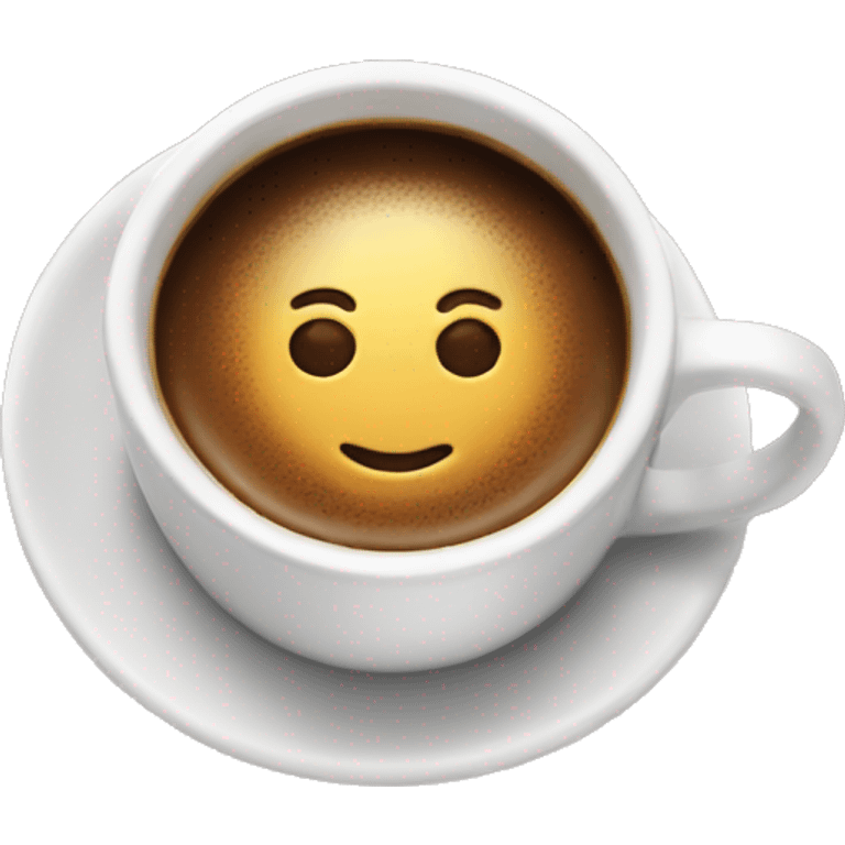 Aesthetic coffee emoji