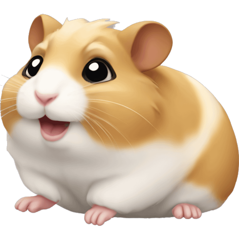 An hamster that say “Cacati” emoji