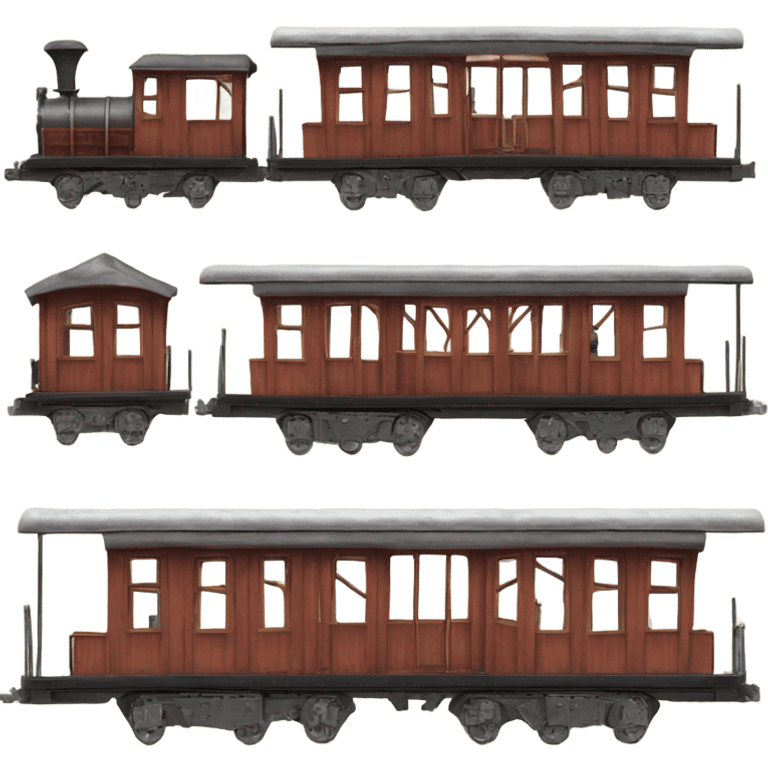 narrow-gauge railway emoji